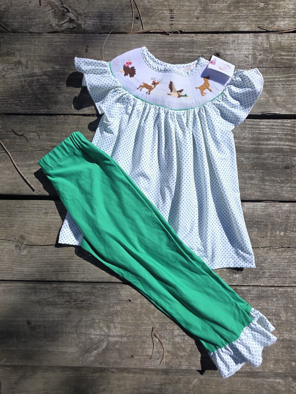 Rosie Tate Smocked Boutique Set